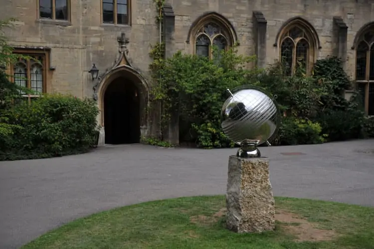 Balliol Sphere Statue